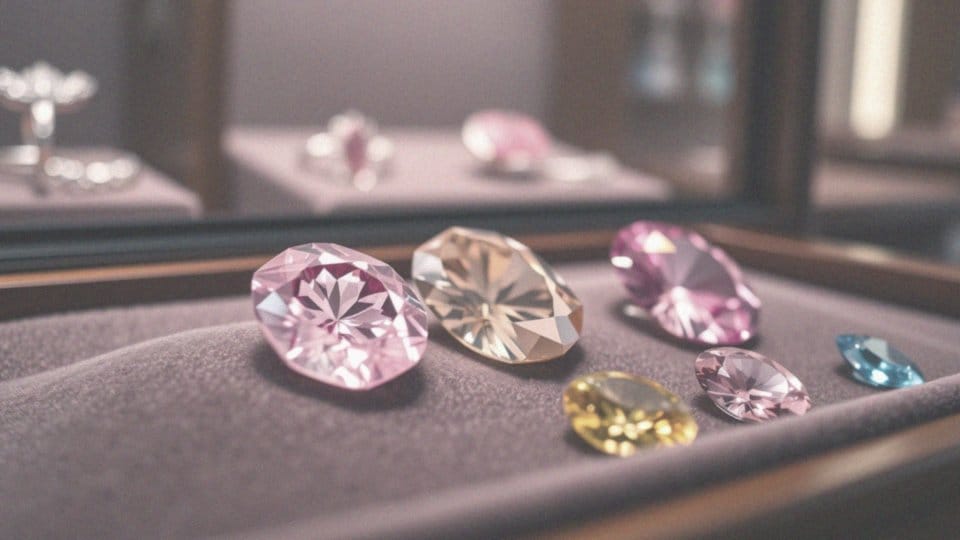 Jakie są różnice między różowymi kamieniami szlachetnymi a innymi kamieniami jubilerskimi?