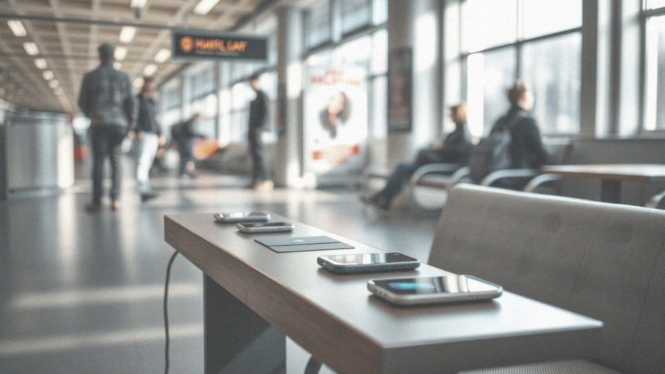 Gdzie znaleźć publiczne ładowarki do telefonu?