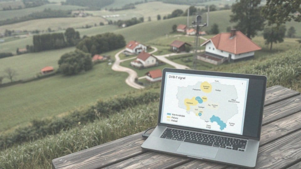 Jak interpretować legendę kolorów na mapie zasięgu?