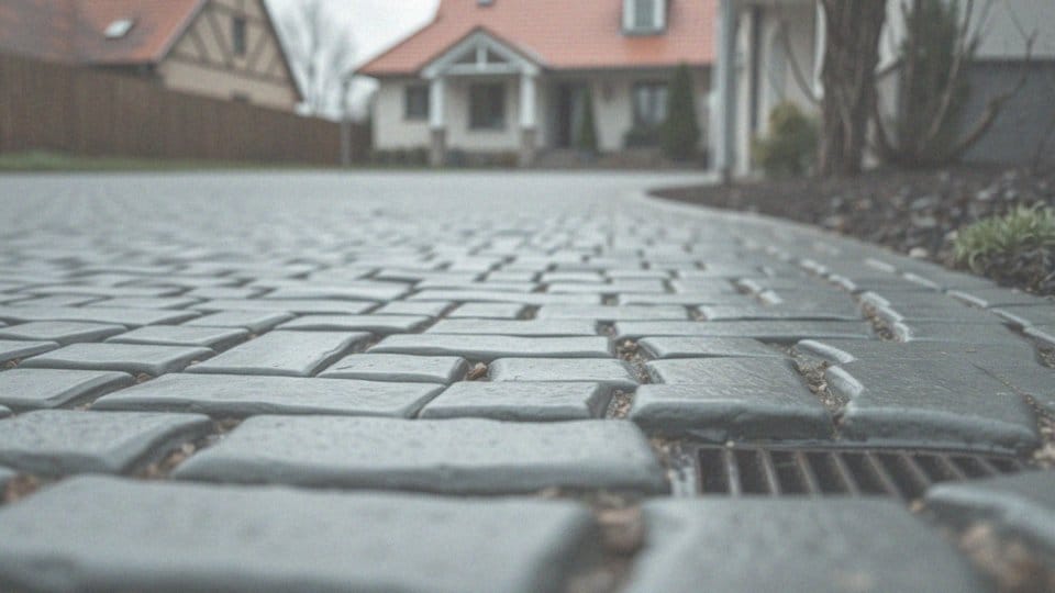 Co decyduje o wytrzymałości kostki brukowej 8 cm?