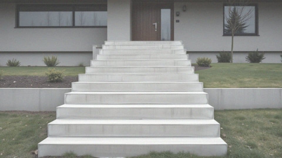 Jakie są wymagania dotyczące konserwacji i utrzymania schodów betonowych?