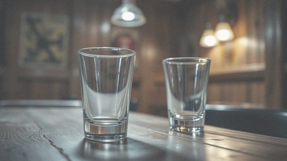Jakie są wymiary kieliszków 50 ml?