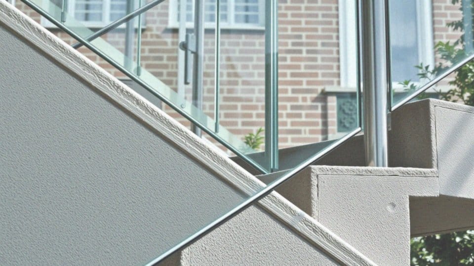 Jakie funkcje pełnią balustrady zewnętrzne przy schodach?