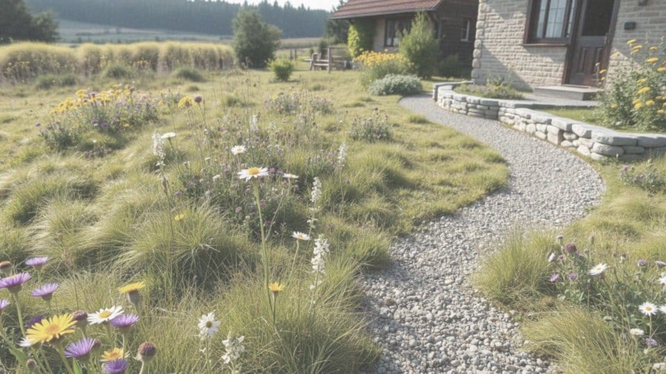 Co charakteryzuje naturalistyczny ogród przed domem?